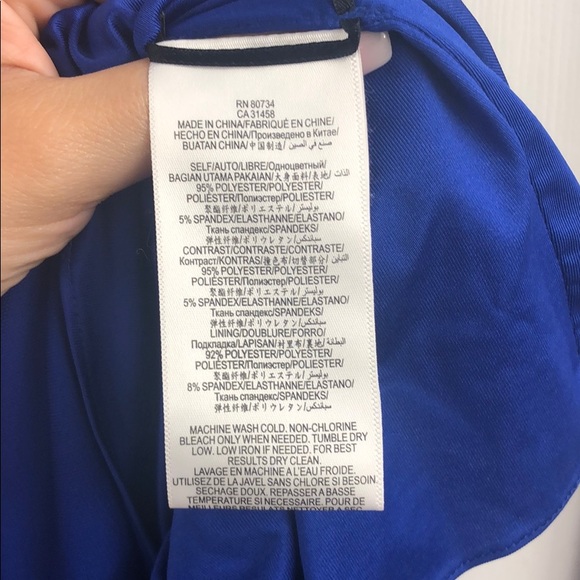 BCBG MaxAzria deep-v maxi dress/gown - Picture 6 of 7